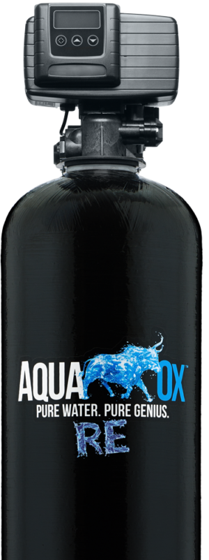 AquaOx RE Edition top - eliminates the hydrogen sulfide in water that is causing the rotten egg smell